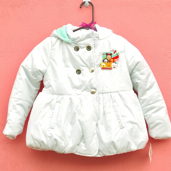 NEW Girls Disney Tsum Tsum Puffed jacket - Picture 2 of 5